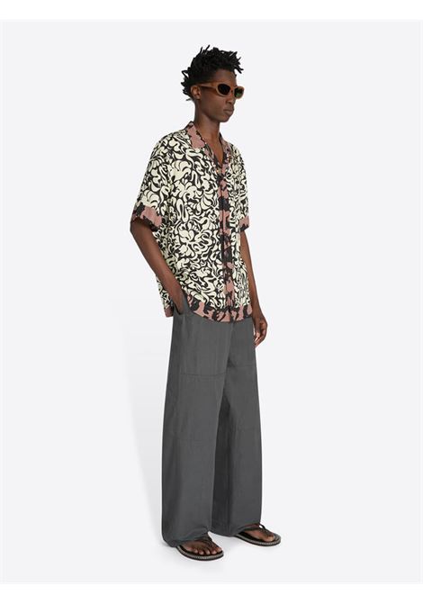 camicia 01310-carltone 3084 uomo nera DRIES VAN NOTEN | 261-020742-3084900